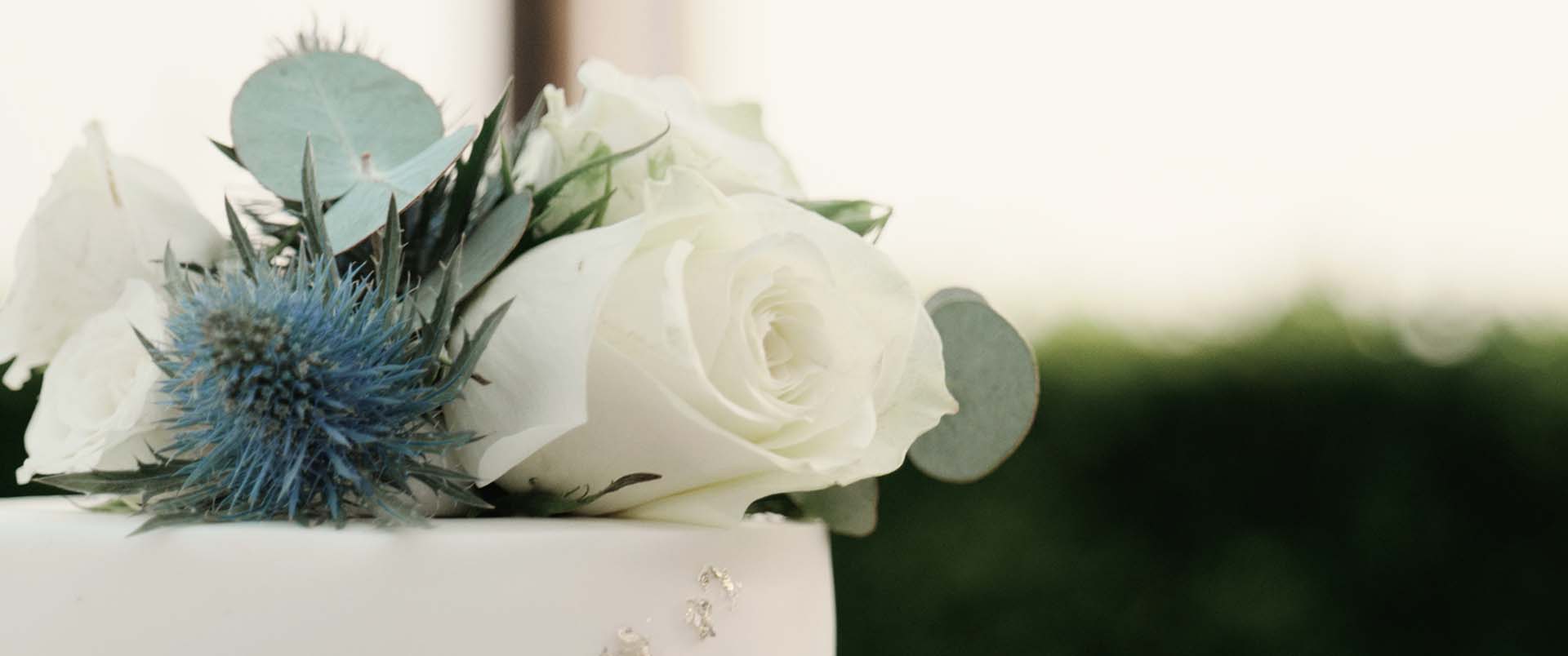 Decorated Wedding Cake